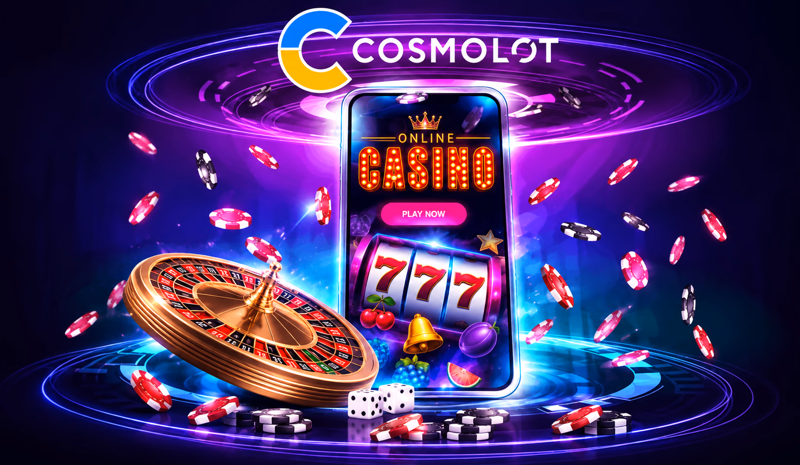 Ilustrační obrázek online casina Cosmolot Casino